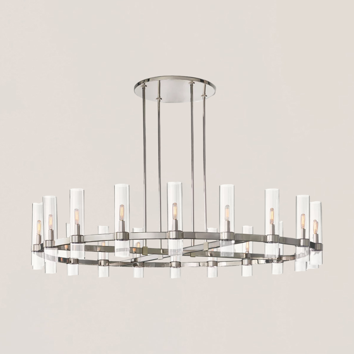 Ravelle Round Chandelier-VaseLamps