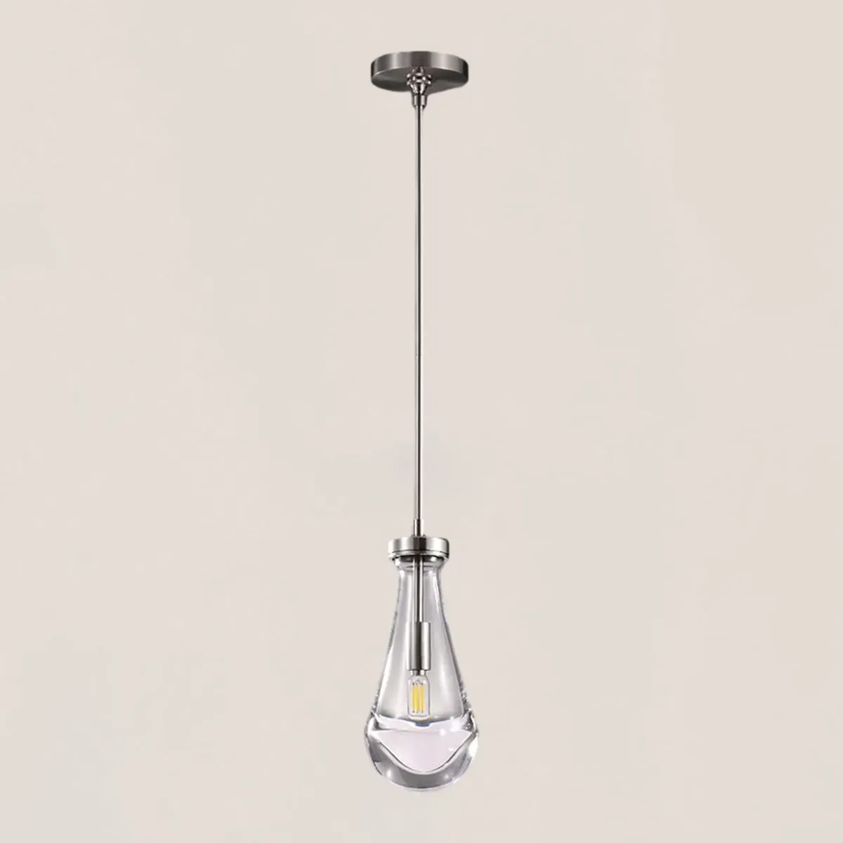 Raindrop Rod Pendant Light-VaseLamps