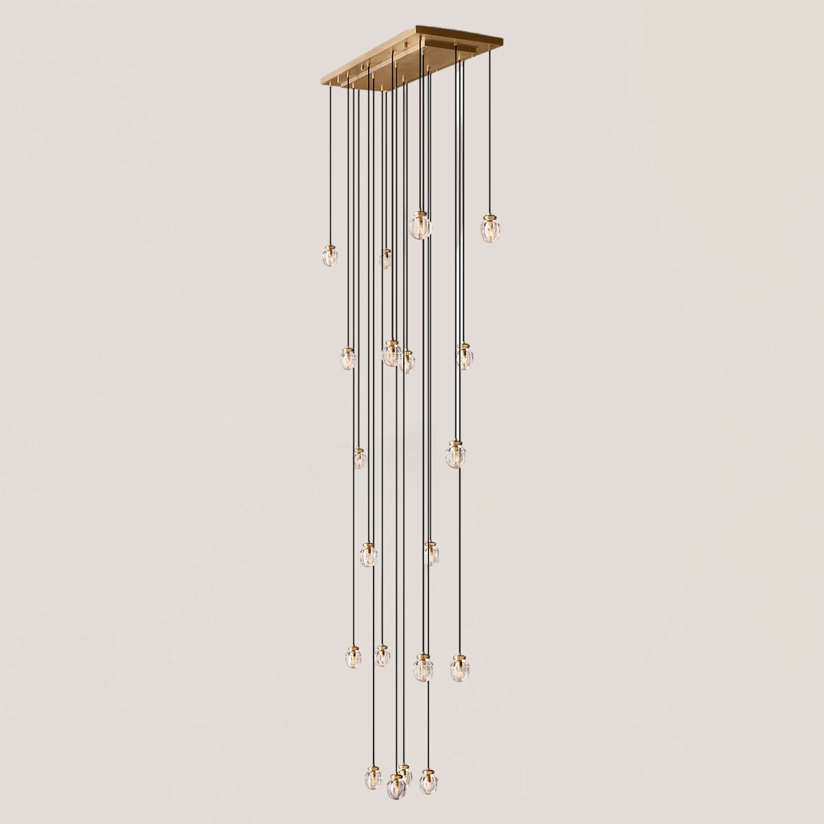 Pearl Rectangular Chandelier-VaseLamps