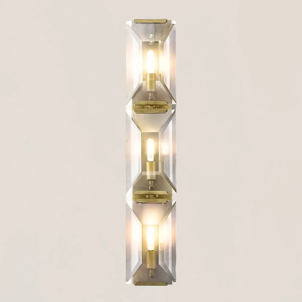 Harlow Crystal Triple Wall Sconce-VaseLamps