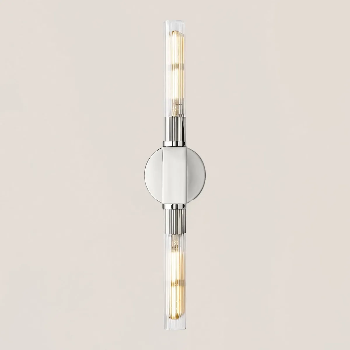 Cannele Glass Linear Wall Sconce-VaseLamps