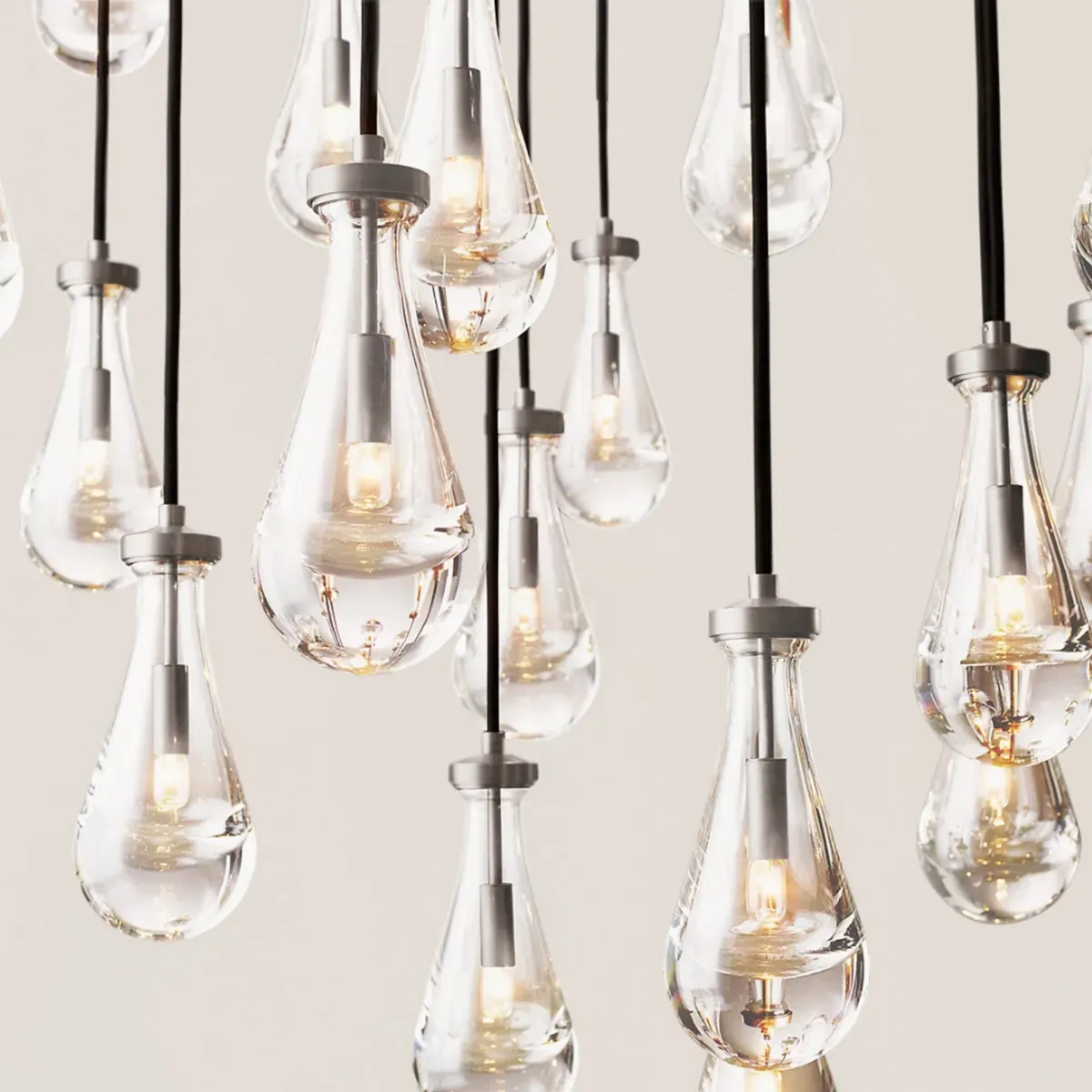 Raindrop Round Chandelier-VaseLamps