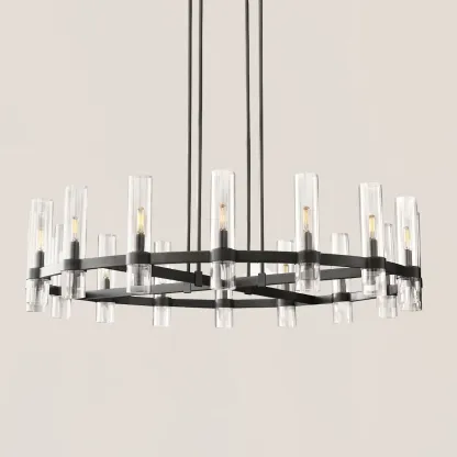 Ravelle Round Chandelier-VaseLamps