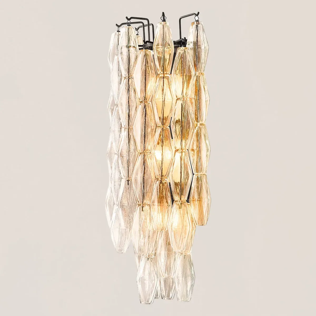 Chiara Glass Grand Wall Sconce-VaseLamps