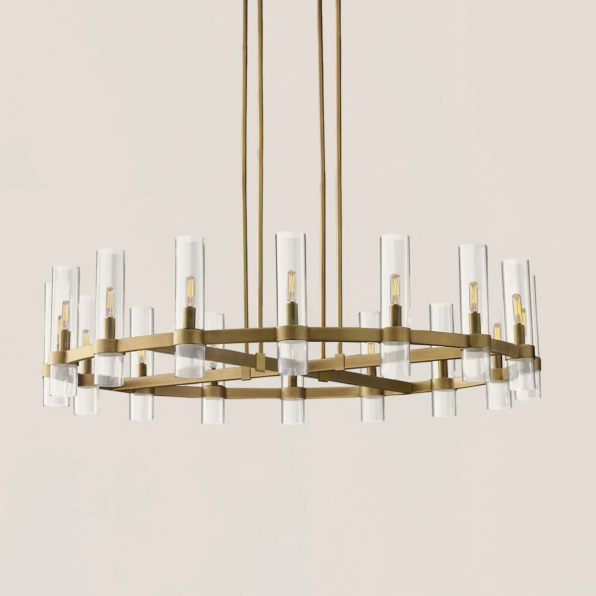 Ravelle Round Chandelier-VaseLamps