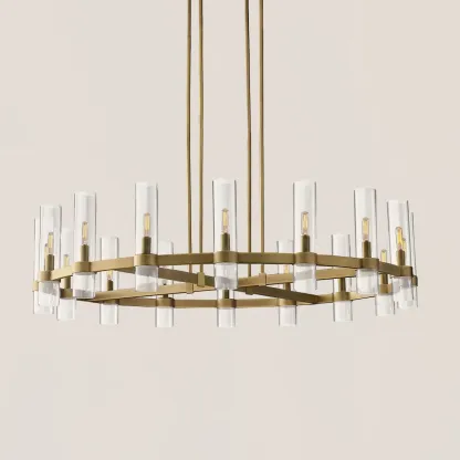 Ravelle Round Chandelier-VaseLamps