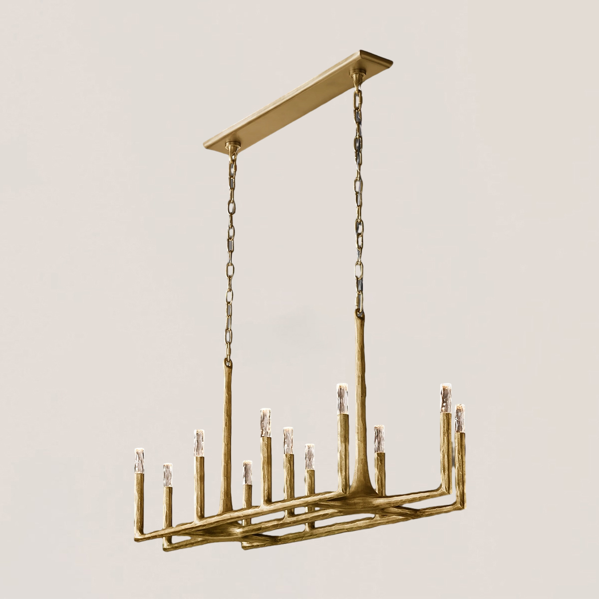 Thaddeus Linear Chandelier-VaseLamps