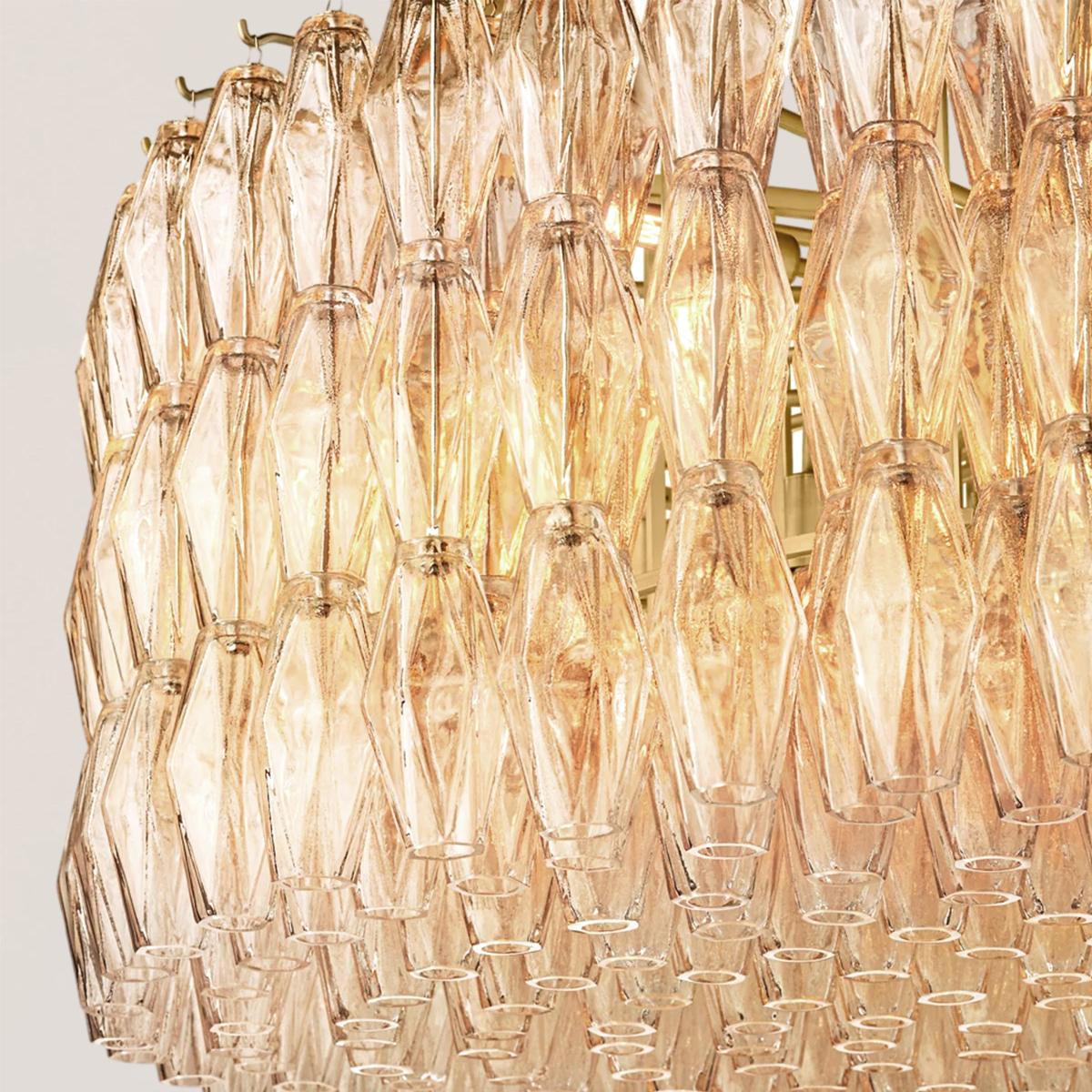Chiara Glass Round Chandelier-VaseLamps