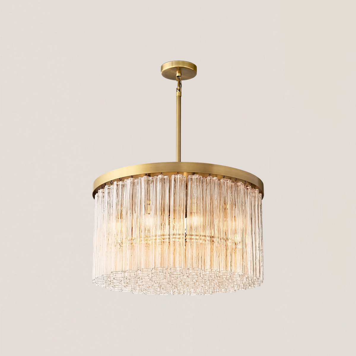 Cielo Round Glass Chandelier-VaseLamps