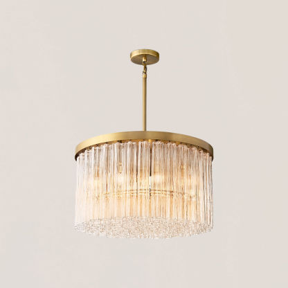 Cielo Round Glass Chandelier-VaseLamps