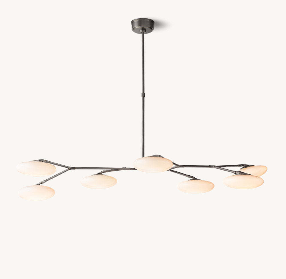 Brindille Linear Chandelier 61"-VaseLamps