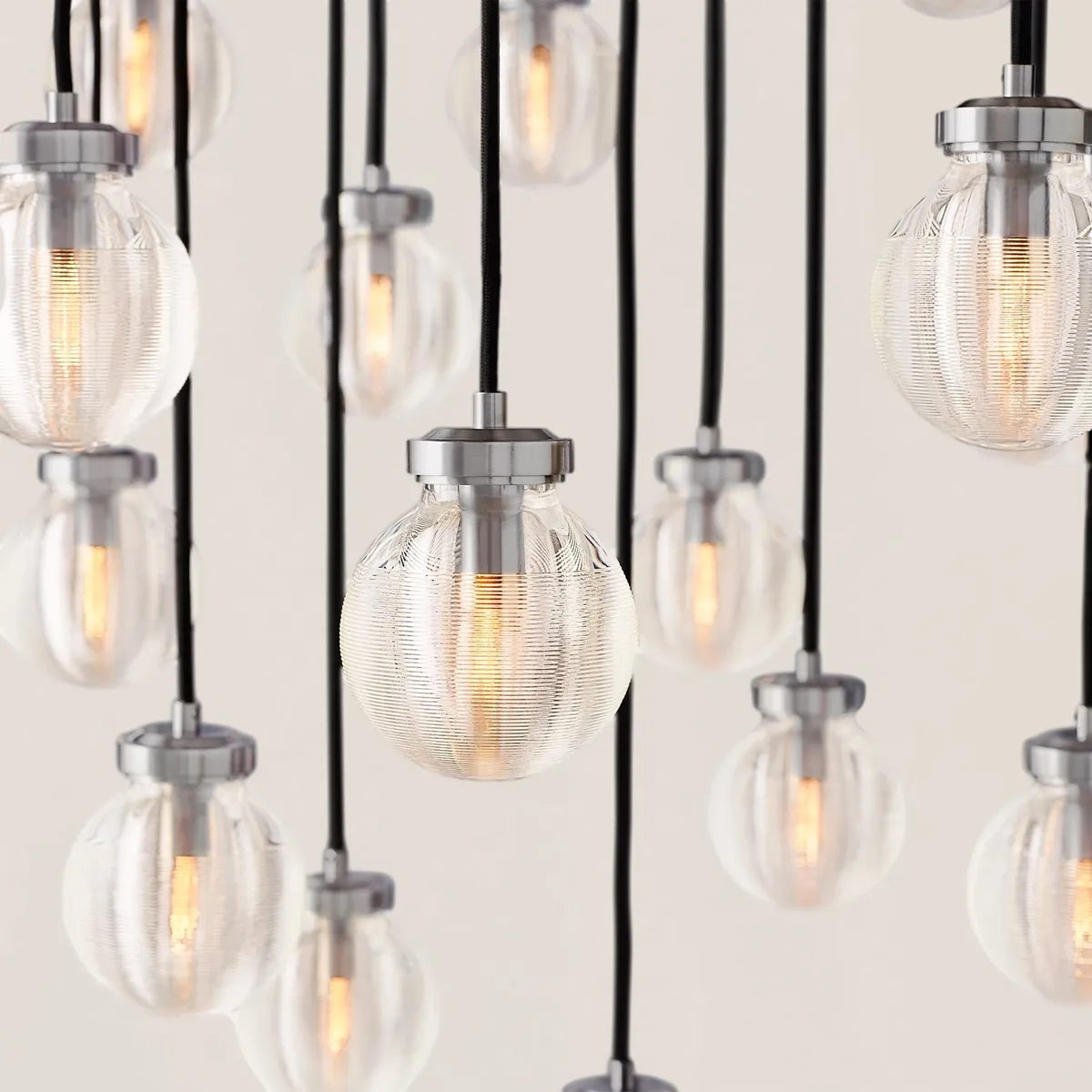 Pearl Round Chandelier-VaseLamps