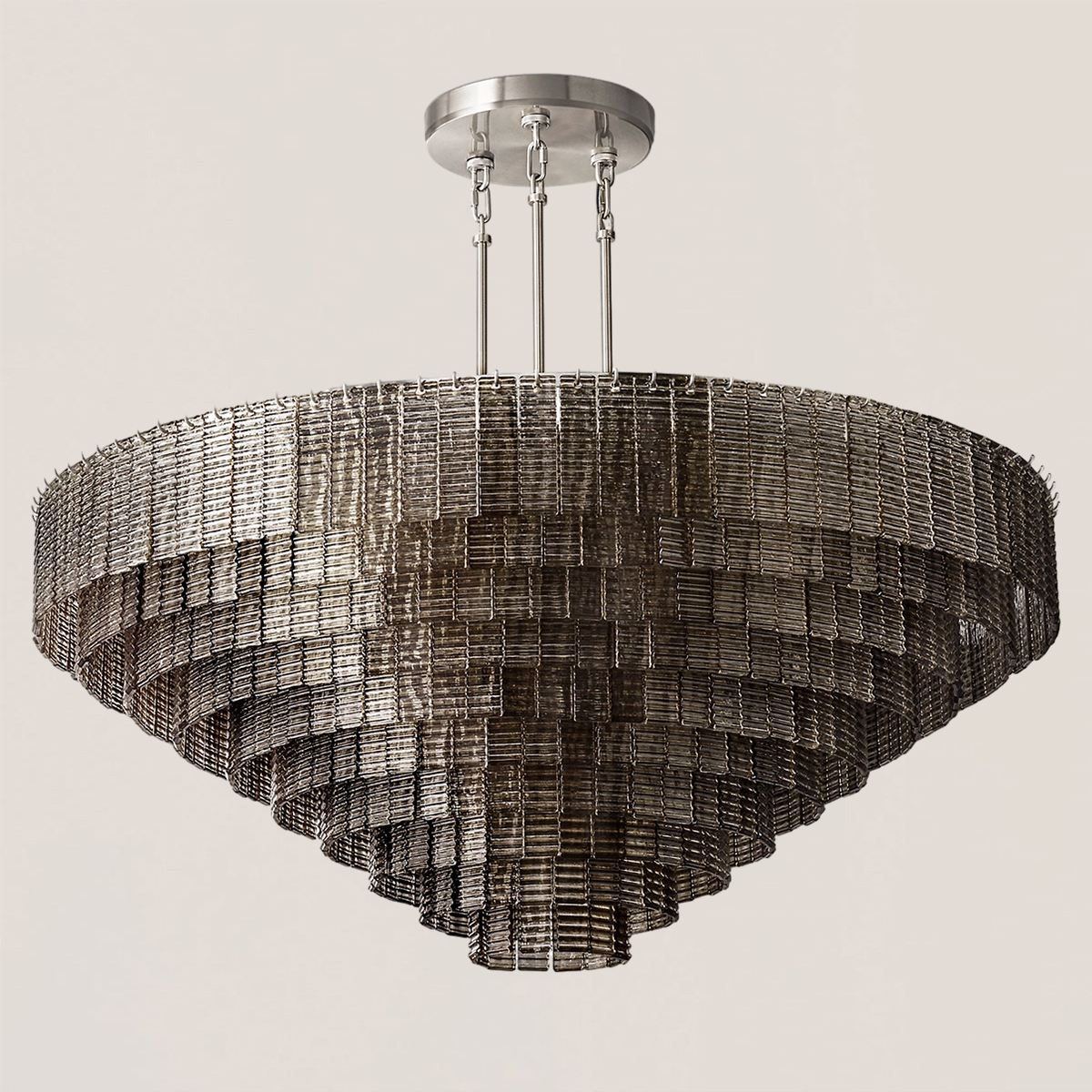 Sirene Glass Round Chandelier-VaseLamps