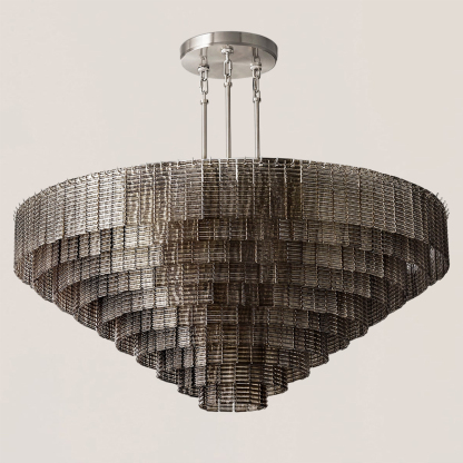 Sirene Glass Round Chandelier-VaseLamps