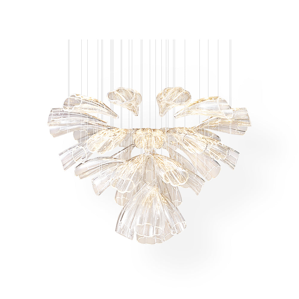 Luxury Glass Lotus Chandelier-VaseLamps