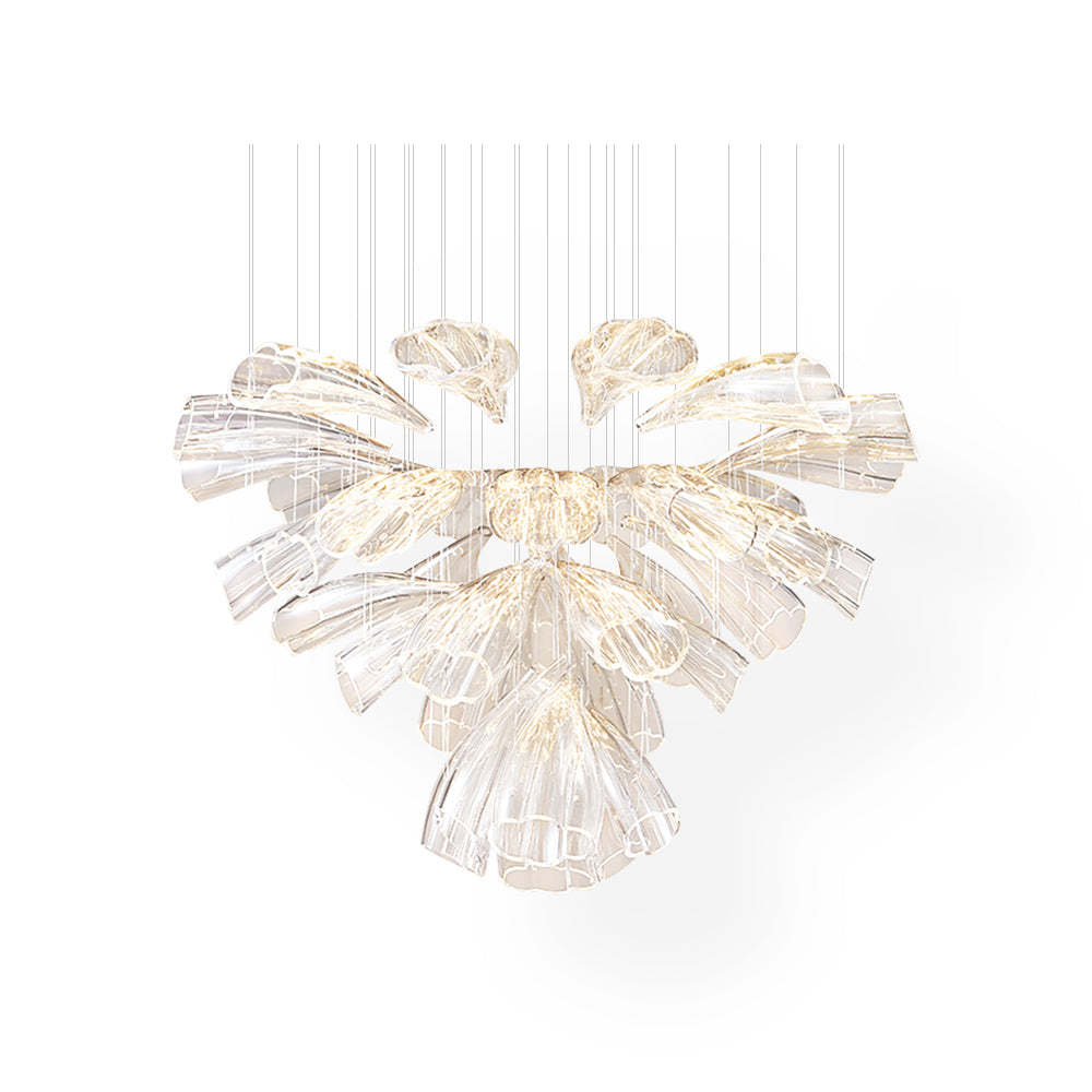 Luxury Glass Lotus Chandelier-VaseLamps