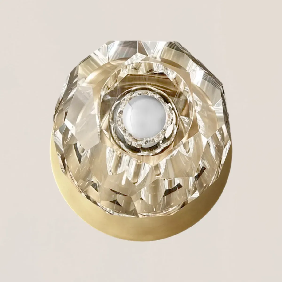 Boule De Crystal Clear Petite Wall Sconce-VaseLamps