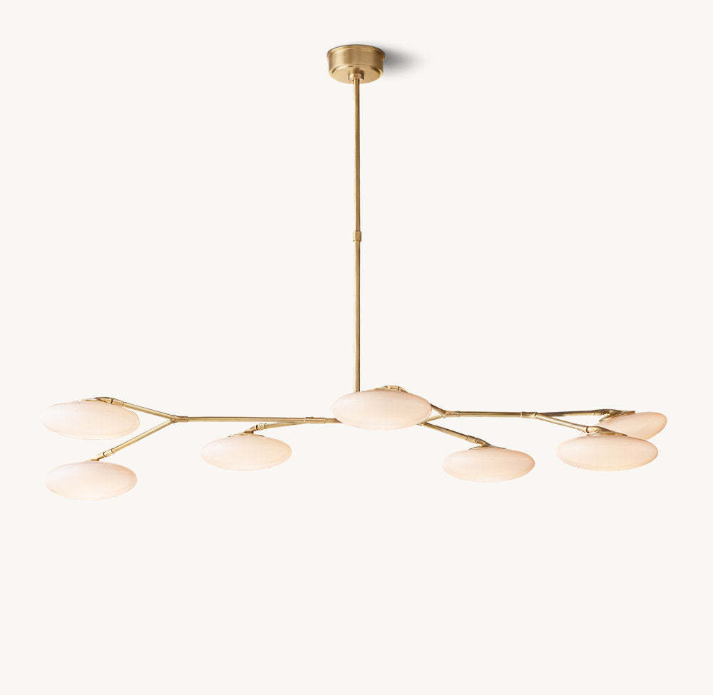 Brindille Linear Chandelier 61"-VaseLamps
