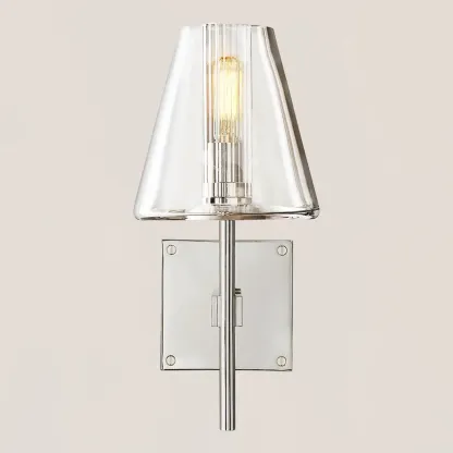 Fulham Glass Shade Sconce-VaseLamps