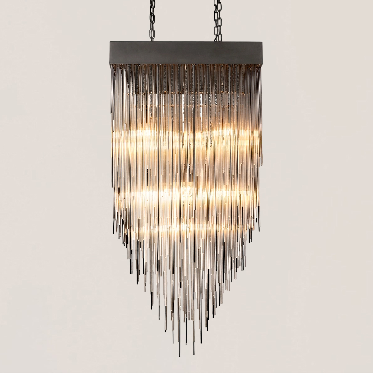 VASELAMPS - Square Chandelier 21"/30"