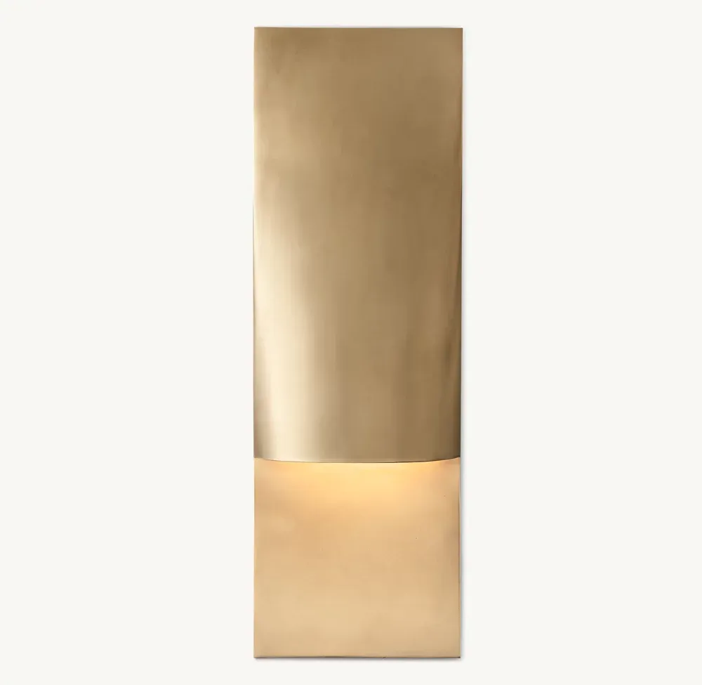 Taza Vertical Rectangular Sconce-VaseLamps