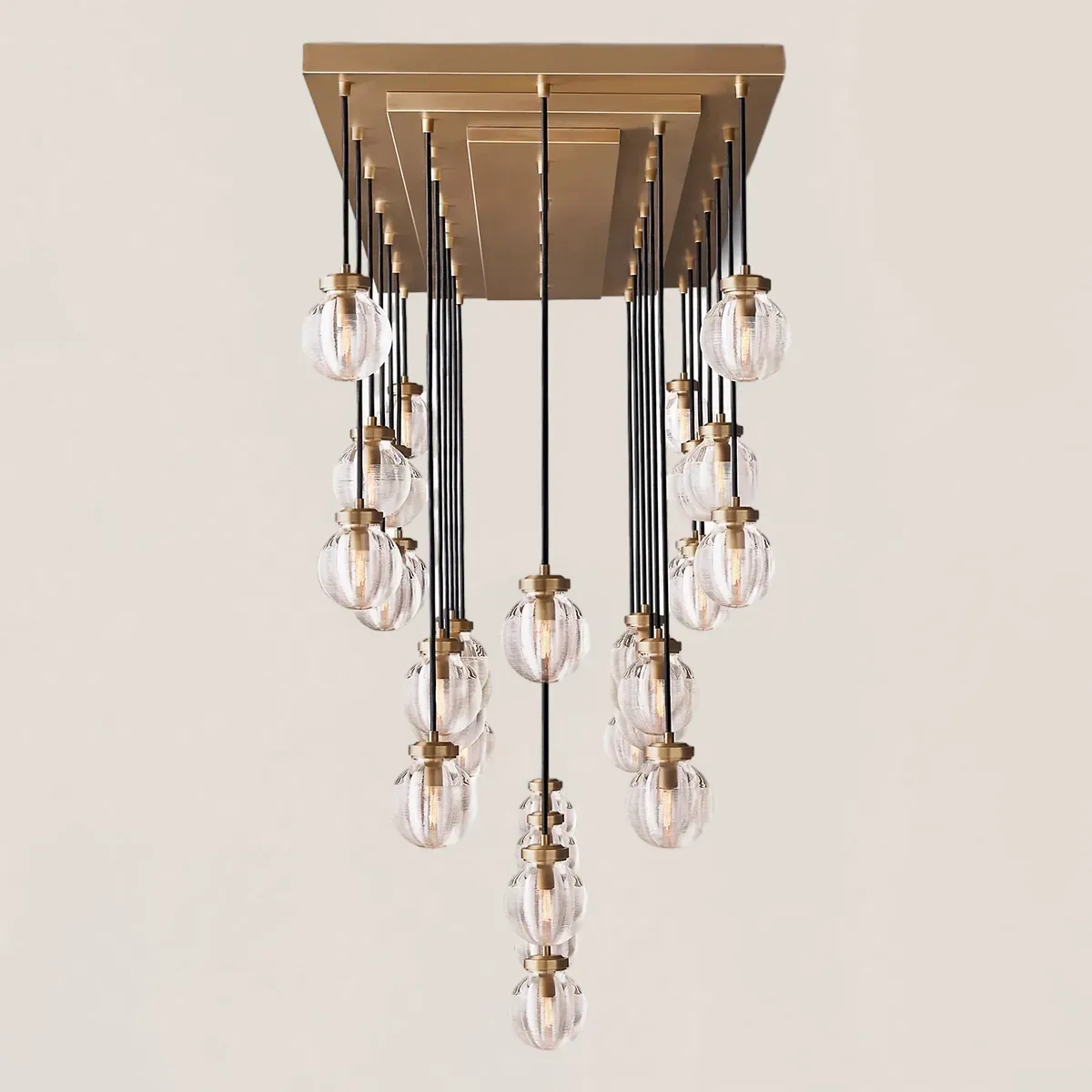 Pearl Rectangular Chandelier-VaseLamps