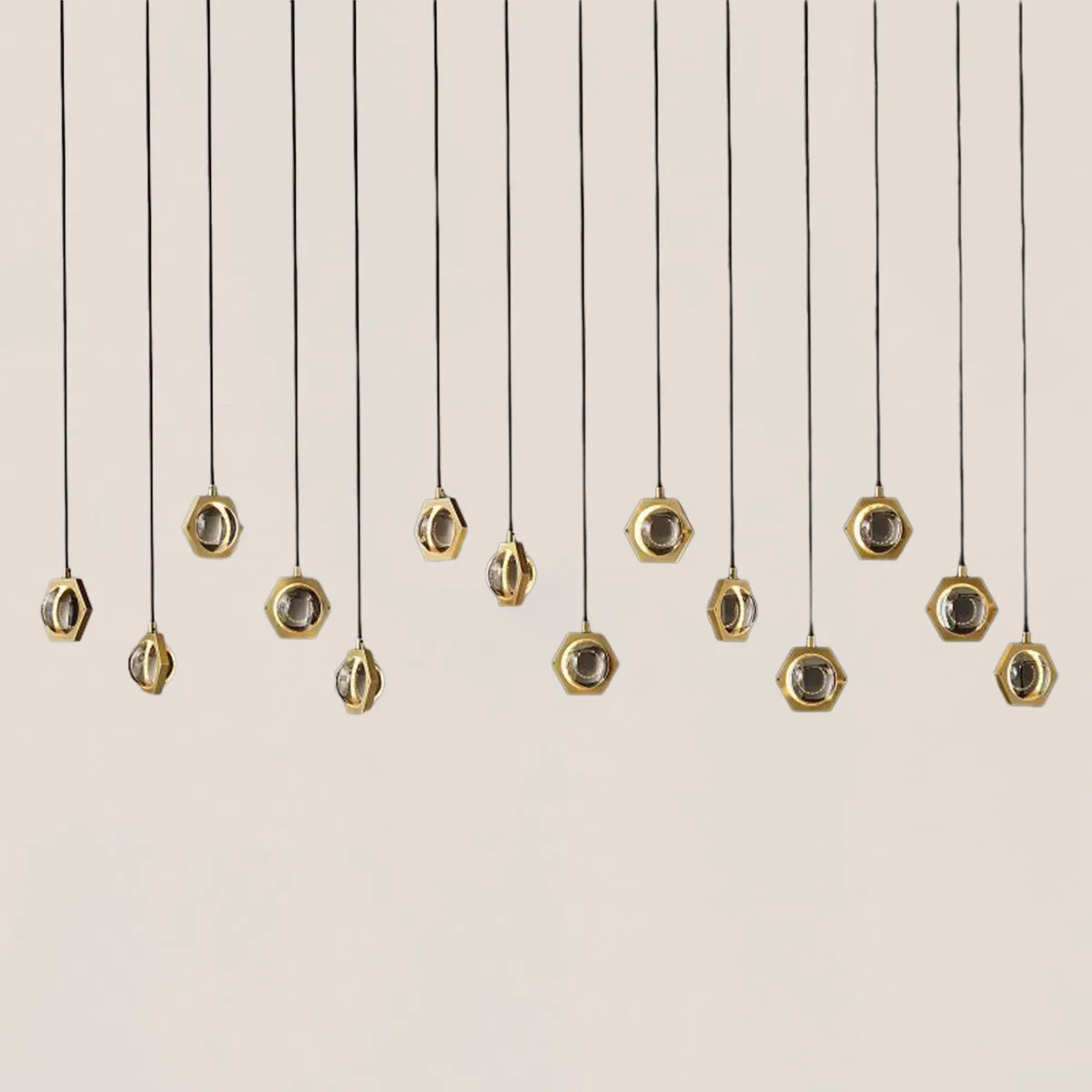 Eclatant Linear Chandelier 72"-VaseLamps