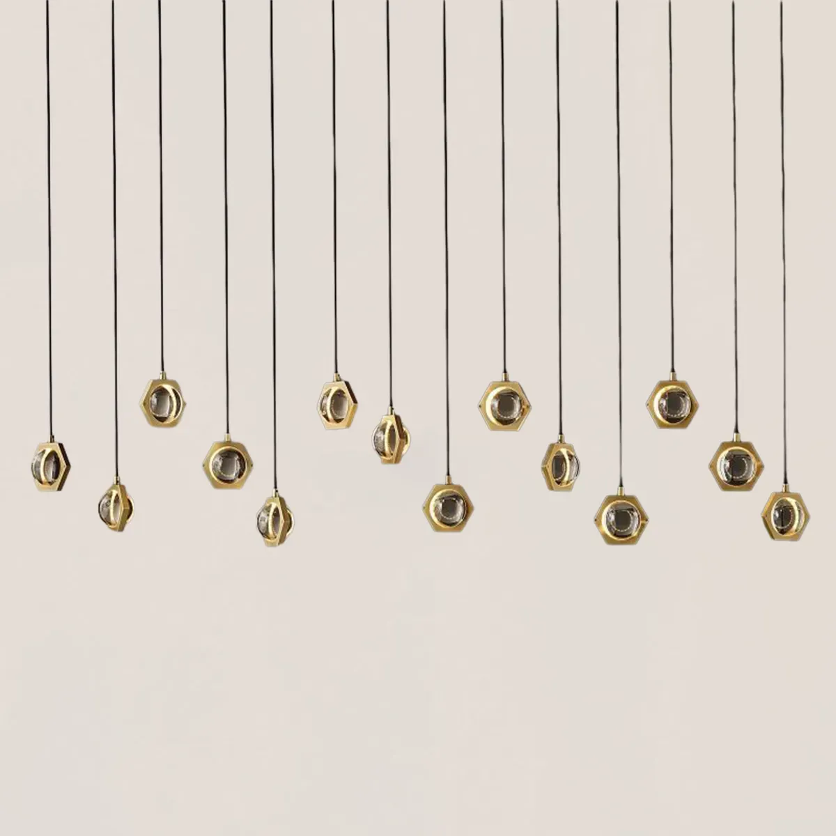 Eclatant Linear Chandelier 72"-VaseLamps