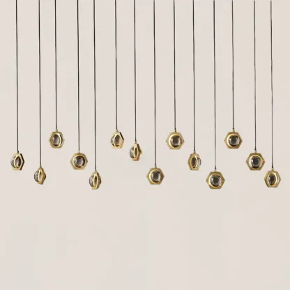 Eclatant Linear Chandelier 72"-VaseLamps
