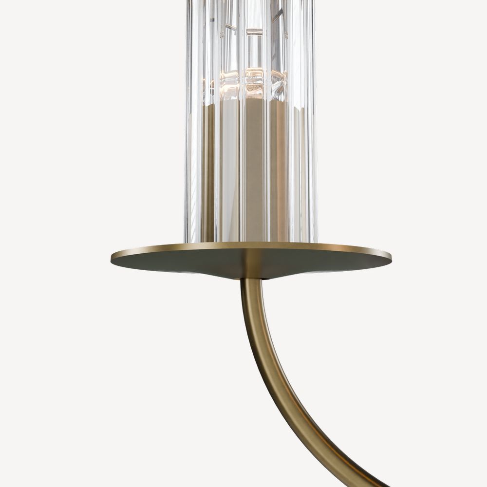 Symmetrical Dual-Arm Modern Wall Sconce-VaseLamps