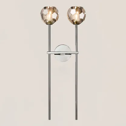 Boule De Crystal Double Grand Wall Sconce-VaseLamps