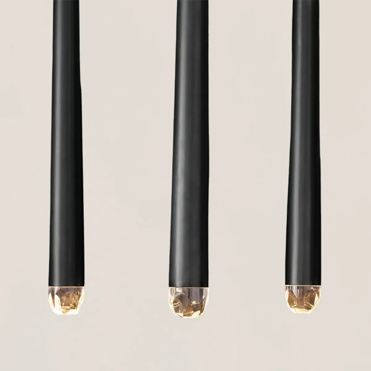 Aquitaine Modern Brass Linear Chandelier-VaseLamps