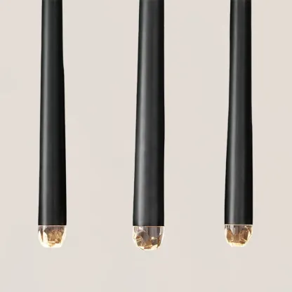 Aquitaine Modern Brass Linear Chandelier-VaseLamps