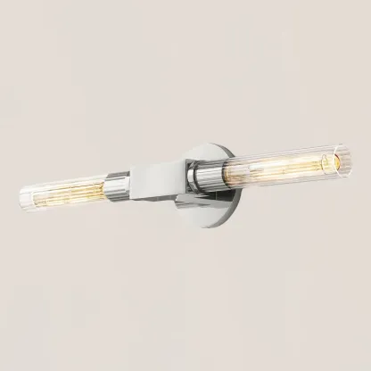 Cannele Glass Linear Wall Sconce-VaseLamps