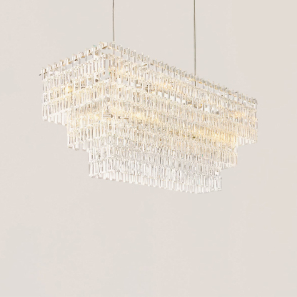 Marignan 3/4-Tier Rectangular Chandelier-VaseLamps