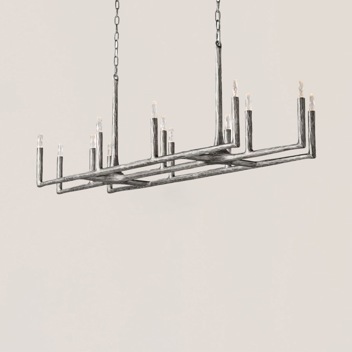 Thaddeus Linear Chandelier-VaseLamps