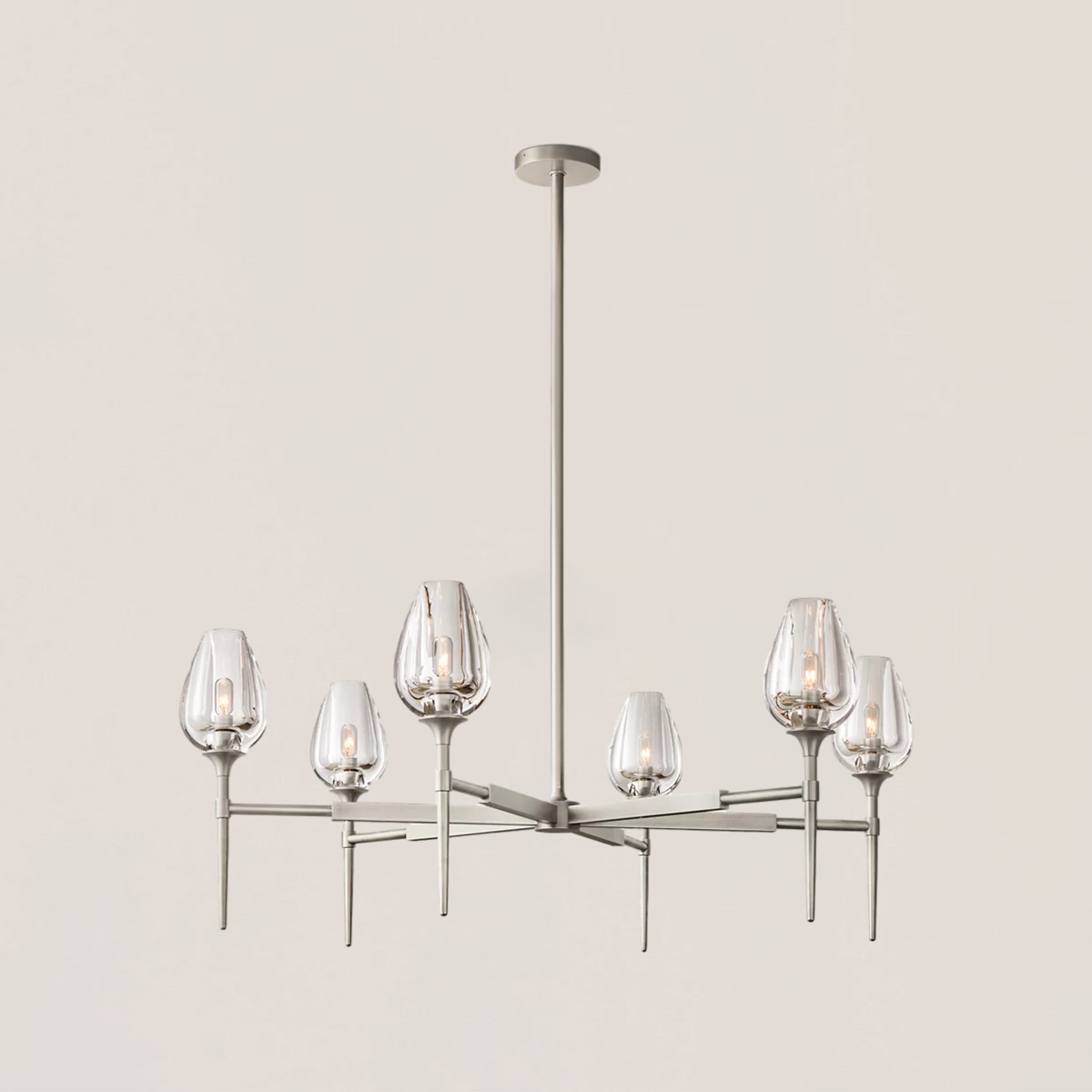 VASELAMPS - Crystal Round Chandelier 27''/42"/54''