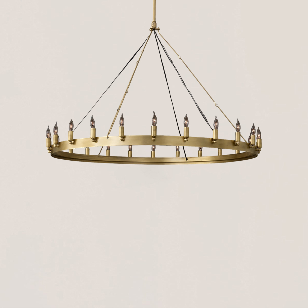 Camino Vintage Candelabra Round Chandelier-VaseLamps