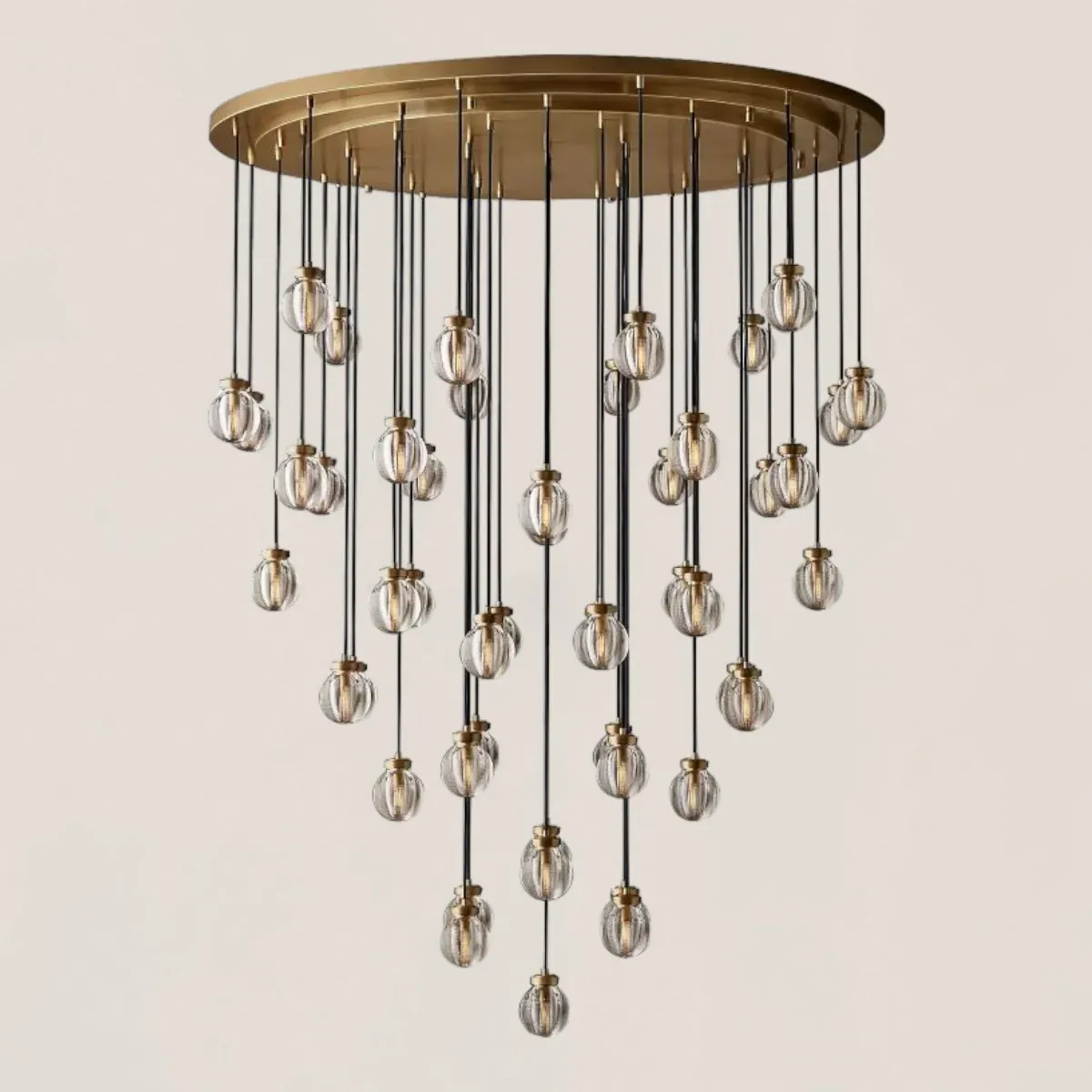Pearl Round Chandelier-VaseLamps