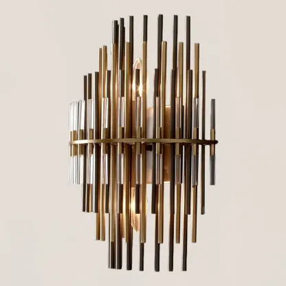Emile Sculpture Wall Sconce-VaseLamps