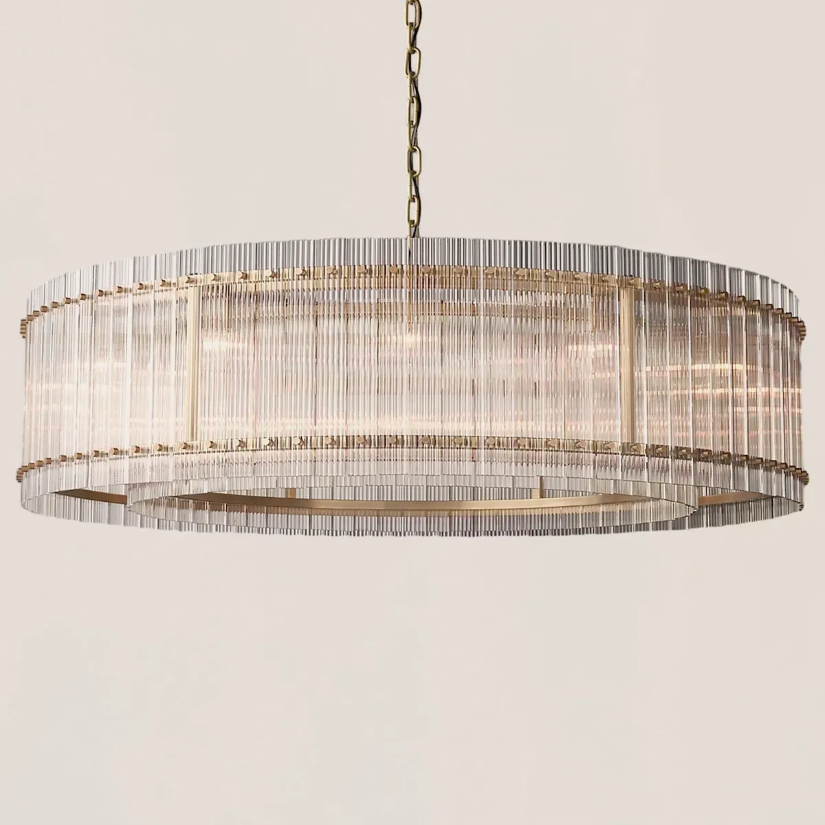 San Marco Glass Round Chandelier-VaseLamps