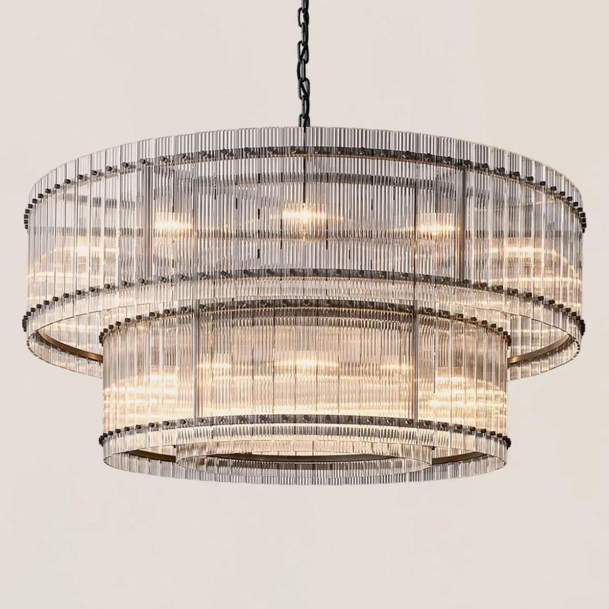 San Marco Two-tier Luxury Round Chandelier-VaseLamps