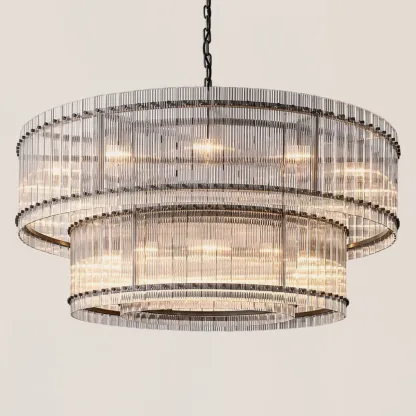 San Marco Two-tier Luxury Round Chandelier-VaseLamps