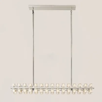 Arcachon LED Rectangular Chandelier-VaseLamps