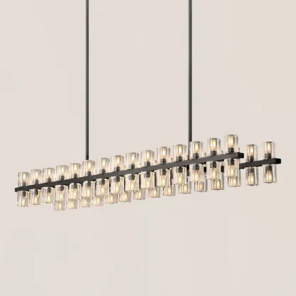 Arcachon LED Rectangular Chandelier-VaseLamps