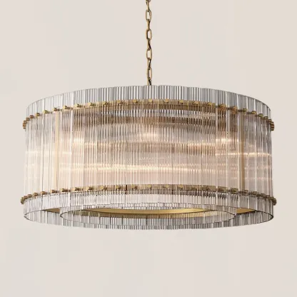 San Marco Glass Round Chandelier-VaseLamps