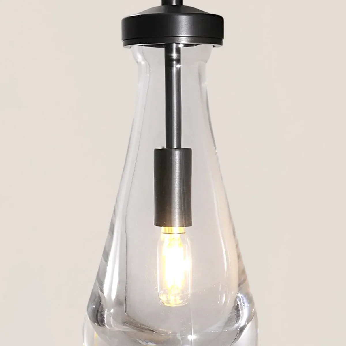 Raindrop Glass Wall Sconce-VaseLamps