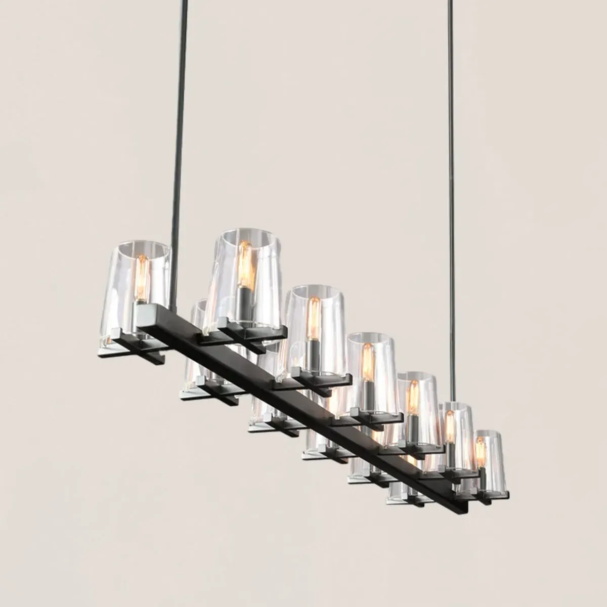 Pauillac Linear Chandelier-VaseLamps