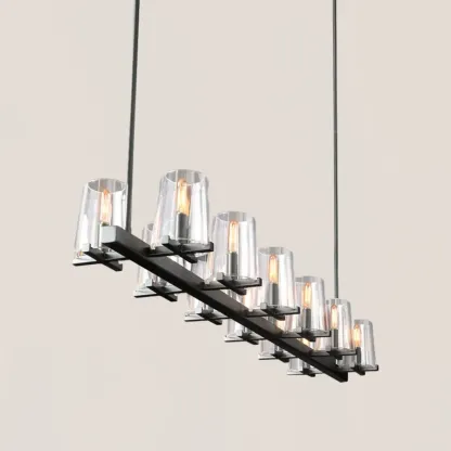 Pauillac Linear Chandelier-VaseLamps