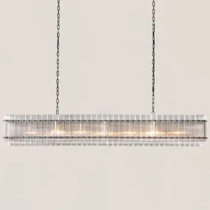 San Marco Modern Rectangular Chandelier-VaseLamps